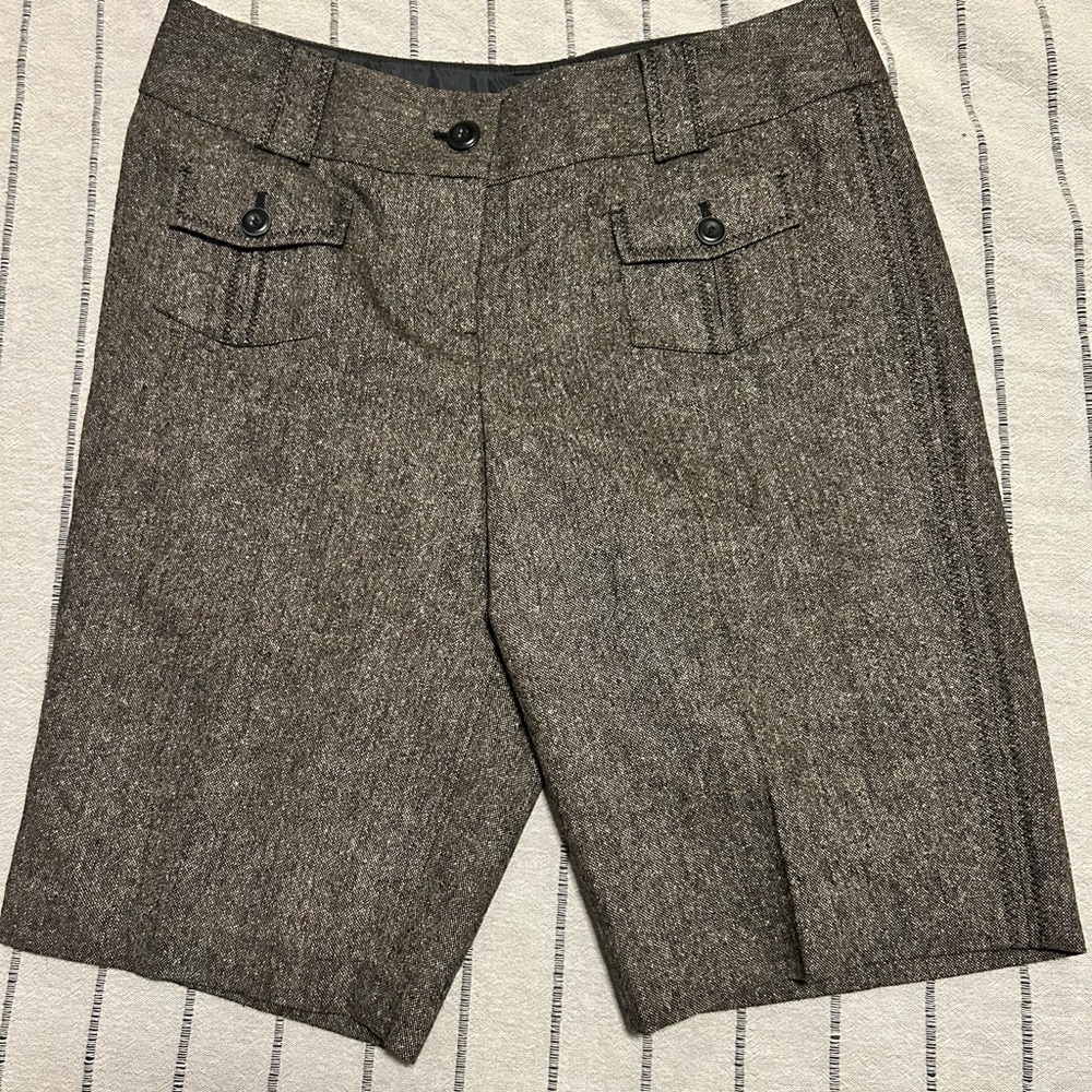 LOFT Tweed Dress Shorts NWT Size 8